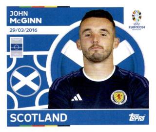 John McGinn – UEFA Euro 2024, Nr. SCO15