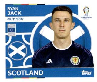 Ryan Jack – UEFA Euro 2024, Nr. SCO19