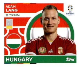 Ádám Lang – UEFA Euro 2024, Nr. HUN5