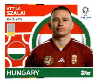 Attila Szalai – UEFA Euro 2024, Nr. HUN6