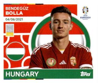 Bendegúz Bolla – UEFA Euro 2024, Nr. HUN11