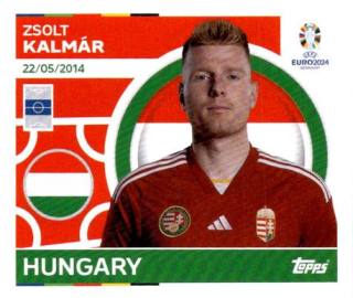 Zsolt Kalmár – UEFA Euro 2024, Nr. HUN13