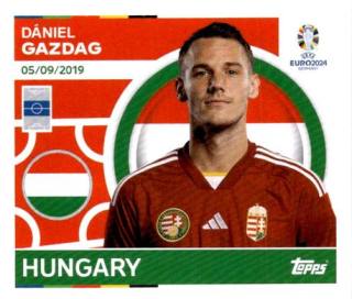 Dániel Gazdag – UEFA Euro 2024, n. HUN14