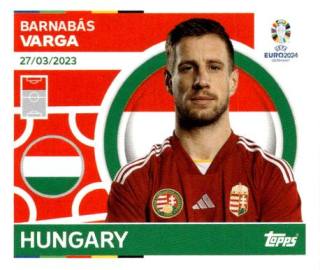 Barnabás Varga – UEFA Euro 2024, Nr. HUN17