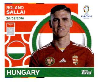 Roland Sallai – UEFA Euro 2024, Nr. HUN18