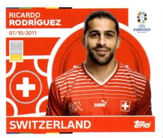 Ricardo Rodríguez – UEFA Euro 2024, Nr. SUI7