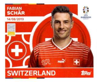 Fabian Schär – UEFA Euro 2024, n. SUI9