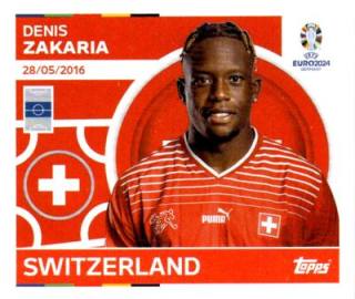 Denis Zakaria – UEFA Euro 2024, Nr. SUI12