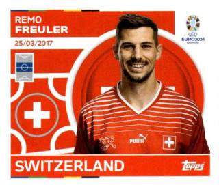 Remo Freuler – UEFA Euro 2024, Nr. SUI13