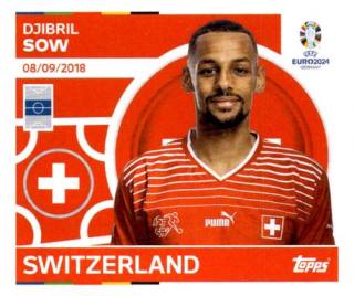 Djibril Sow – UEFA Euro 2024, Nr. SUI15