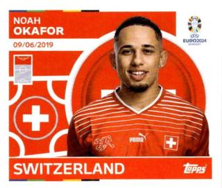 Noah Okafor – UEFA Euro 2024, Nr. SUI21