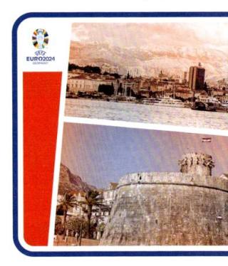 Croatia Landmark – UEFA Euro 2024, Nr. CRO-P1