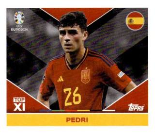 Pedri – UEFA Euro 2024, Nr. ESP-TOP2