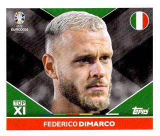 Federico Dimarco – UEFA Euro 2024, Nr. ITA-TOP2