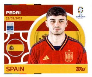 Pedri – UEFA Euro 2024, Nr. ESP12