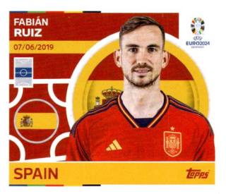 Fabián Ruiz – UEFA Euro 2024, Nr. ESP14