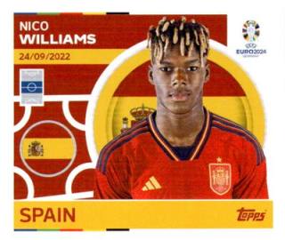 Nico Williams – UEFA Euro 2024, Nr. ESP15