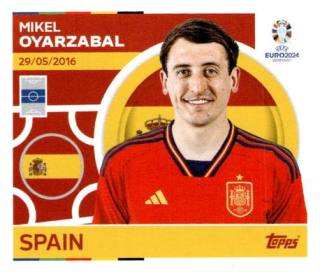 Mikel Oyarzabal – UEFA Euro 2024, Nr. ESP16