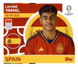 Lamine Yamal – UEFA Euro 2024, Nr. ESP19