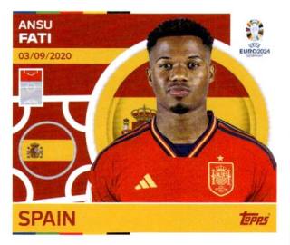Ansu Fati – UEFA Euro 2024, Nr. ESP20