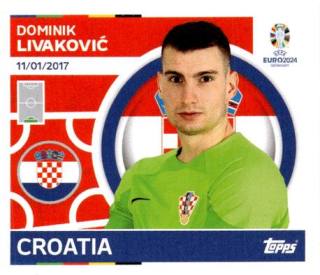Dominik Livaković – UEFA Euro 2024, Nr. CRO4