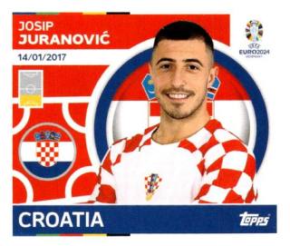 Josip Juranović – UEFA Euro 2024, Nr. CRO11