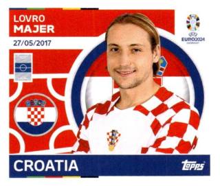 Lovro Majer – UEFA Euro 2024, Nr. CRO12