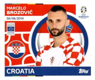 Marcelo Brozović – UEFA Euro 2024, Nr. CRO13
