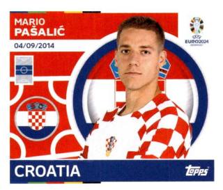 Mario Pašalić – UEFA Euro 2024, Nr. CRO15