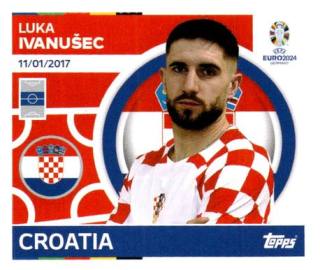 Luka Ivanušec – UEFA Euro 2024, Nr. CRO16