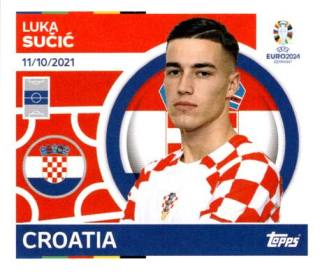 Luka Sučić – UEFA Euro 2024, Nr. CRO17