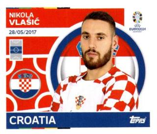 Nikola Vlašić – UEFA Euro 2024, Nr. CRO18