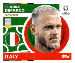 Federico Dimarco – UEFA Euro 2024, Nr. ITA10