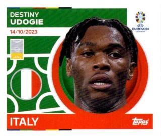Destiny Udogie – UEFA Euro 2024, Nr. ITA12