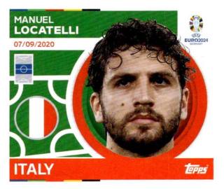 Manuel Locatelli – UEFA Euro 2024, Nr. ITA16