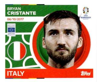 Bryan Cristante – UEFA Euro 2024, no. ITA17