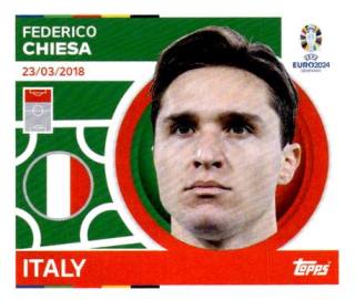 Federico Chiesa – UEFA Euro 2024, Nr. ITA19