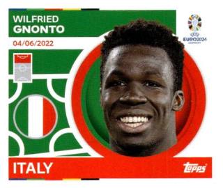 Wilfried Gnonto – UEFA Euro 2024, Nr. ITA21