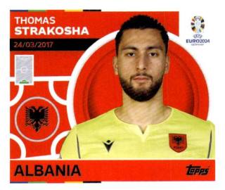 Thomas Strakosha – UEFA Euro 2024, Nr. ALB4