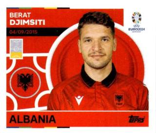 Berat Djimsiti – UEFA Euro 2024, Nr. ALB6