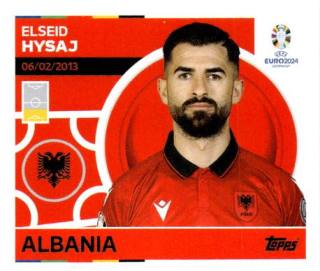 Elseid Hisaj – UEFA Euro 2024, Nr. ALB7