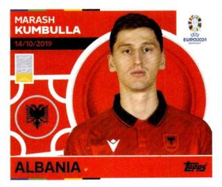 Marash Kumbulla – UEFA Euro 2024, Nr. ALB8
