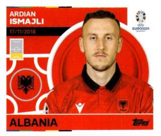 Ardian Ismajli – UEFA Euro 2024, Nr. ALB9
