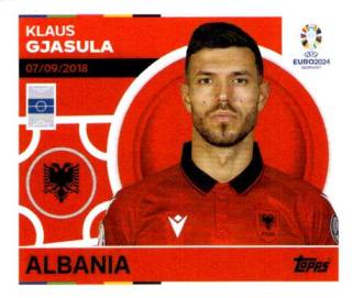 Klaus Gjasula – UEFA Euro 2024, Nr. ALB11