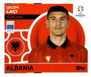 Qazim Laçi – UEFA Euro 2024, Nr. ALB12