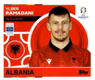 Ylber Ramadani – UEFA Euro 2024, Nr. ALB15