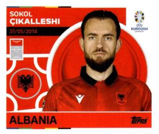 Sokol Çikalleshi – UEFA Euro 2024, Nr. ALB18