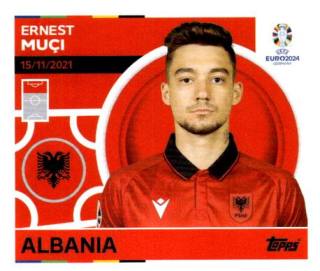 Ernest Muçi – UEFA Euro 2024, Nr. ALB19