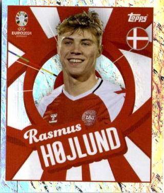 Rasmus Højlund – UEFA Euro 2024, Nr. DEN-PTW