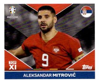 Aleksandar Mitrović – UEFA Euro 2024, Nr. SRB-TOP2